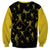 Softball Sunflower Yellow Black Christmas Sweatshirt Xmas Holiday Patterns - Wonder Print Shop