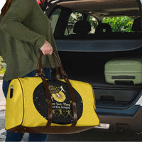 Softball Sunflower Yellow Black Christmas Travel Bag Xmas Holiday Patterns - Wonder Print Shop