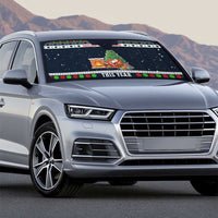 Sorry Kids Santa Is Social Distancing This Year Christmas Auto Sun Shade Xmas Holiday Patterns - Wonder Print Shop