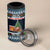 Sorry Kids Santa Is Social Distancing This Year Christmas 4 in 1 Can Cooler Tumbler Xmas Holiday Patterns - Wonder Print Shop