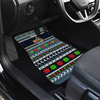 Sorry Kids Santa Is Social Distancing This Year Christmas Car Mats Xmas Holiday Patterns - Wonder Print Shop
