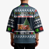 Sorry Kids Santa Is Social Distancing This Year Christmas Kimono Xmas Holiday Patterns - Wonder Print Shop
