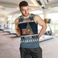 Sorry Kids Santa Is Social Distancing This Year Christmas Men Tank Top Xmas Holiday Patterns - Wonder Print Shop