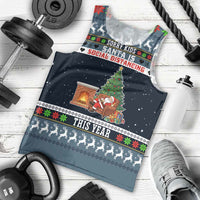 Sorry Kids Santa Is Social Distancing This Year Christmas Men Tank Top Xmas Holiday Patterns - Wonder Print Shop