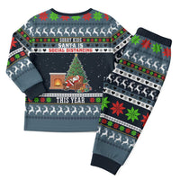 Sorry Kids Santa Is Social Distancing This Year Christmas Pajama Set Xmas Holiday Patterns - Wonder Print Shop