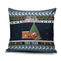 Sorry Kids Santa Is Social Distancing This Year Christmas Pillow Cover Xmas Holiday Patterns - Wonder Print Shop