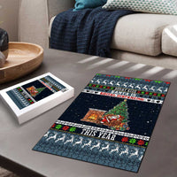 Sorry Kids Santa Is Social Distancing This Year Christmas Puzzle Xmas Holiday Patterns - Wonder Print Shop