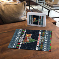 Sorry Kids Santa Is Social Distancing This Year Christmas Puzzle Xmas Holiday Patterns - Wonder Print Shop