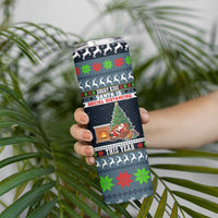 Sorry Kids Santa Is Social Distancing This Year Christmas Skinny Tumbler Xmas Holiday Patterns - Wonder Print Shop