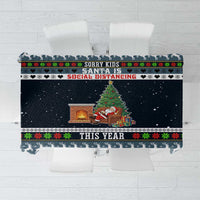 Sorry Kids Santa Is Social Distancing This Year Christmas Tablecloth Xmas Holiday Patterns - Wonder Print Shop