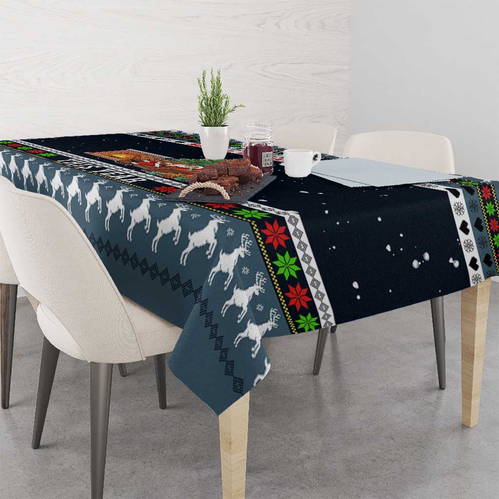 Sorry Kids Santa Is Social Distancing This Year Christmas Tablecloth Xmas Holiday Patterns - Wonder Print Shop