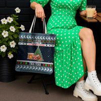 Sorry Kids Santa Is Social Distancing This Year Christmas Tote Bag Xmas Holiday Patterns - Wonder Print Shop