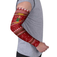 Spend Time With My Mastiff Christmas Arm Sleeves Xmas Holiday Patterns - Wonder Print Shop