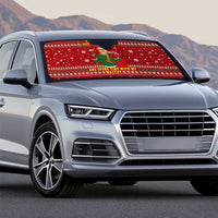 Spend Time With My Mastiff Christmas Auto Sun Shade Xmas Holiday Patterns - Wonder Print Shop