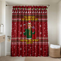 Spend Time With My Mastiff Christmas Bathroom Set Xmas Holiday Patterns - Wonder Print Shop