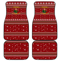 Spend Time With My Mastiff Christmas Car Mats Xmas Holiday Patterns - Wonder Print Shop