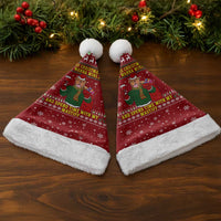 Spend Time With My Mastiff Christmas Santa Hat Xmas Holiday Patterns - Wonder Print Shop