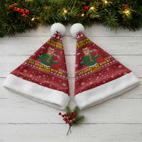 Spend Time With My Mastiff Christmas Santa Hat Xmas Holiday Patterns - Wonder Print Shop