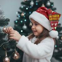 Spend Time With My Mastiff Christmas Santa Hat Xmas Holiday Patterns - Wonder Print Shop