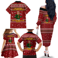 Spend Time With My Mastiff Christmas Family Matching Off The Shoulder Long Sleeve Dress and Hawaiian Shirt Xmas Holiday Patterns - Wonder Print Shop