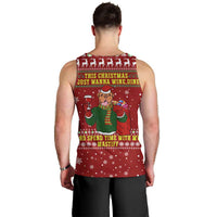 Spend Time With My Mastiff Christmas Men Tank Top Xmas Holiday Patterns - Wonder Print Shop