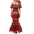 Spend Time With My Mastiff Christmas Mermaid Dress Xmas Holiday Patterns - Wonder Print Shop