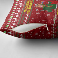 Spend Time With My Mastiff Christmas Pillow Cover Xmas Holiday Patterns - Wonder Print Shop