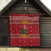 Spend Time With My Mastiff Christmas Quilt Xmas Holiday Patterns - Wonder Print Shop
