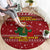 Spend Time With My Mastiff Christmas Round Carpet Xmas Holiday Patterns - Wonder Print Shop