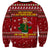 Spend Time With My Mastiff Christmas Sweatshirt Xmas Holiday Patterns - Wonder Print Shop