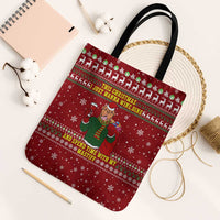 Spend Time With My Mastiff Christmas Tote Bag Xmas Holiday Patterns - Wonder Print Shop