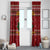 Spend Time With My Mastiff Christmas Window Curtain Xmas Holiday Patterns - Wonder Print Shop