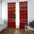 Spend Time With My Mastiff Christmas Window Curtain Xmas Holiday Patterns - Wonder Print Shop