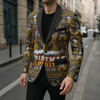 Spirit Beer Christmas Blazer Xmas Holiday Patterns - Wonder Print Shop