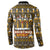 Spirit Beer Christmas Button Sweatshirt Xmas Holiday Patterns - Wonder Print Shop