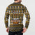 Spirit Beer Christmas Button Sweatshirt Xmas Holiday Patterns - Wonder Print Shop