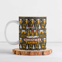 Spirit Beer Christmas Ceramic Mug Xmas Holiday Patterns - Wonder Print Shop