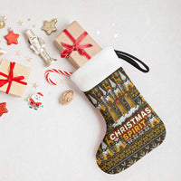 Spirit Beer Christmas Stocking Xmas Holiday Patterns - Wonder Print Shop
