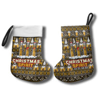 Spirit Beer Christmas Stocking Xmas Holiday Patterns - Wonder Print Shop