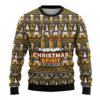 Spirit Beer Christmas Ugly Christmas Sweater Xmas Holiday Patterns - Wonder Print Shop