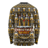 Spirit Beer Christmas Long Sleeve Shirt Xmas Holiday Patterns - Wonder Print Shop