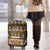 Spirit Beer Christmas Luggage Cover Xmas Holiday Patterns - Wonder Print Shop