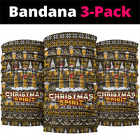 Spirit Beer Christmas Neck Gaiter Xmas Holiday Patterns - Wonder Print Shop