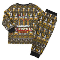 Spirit Beer Christmas Pajama Set Xmas Holiday Patterns - Wonder Print Shop