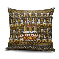 Spirit Beer Christmas Pillow Cover Xmas Holiday Patterns - Wonder Print Shop