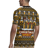 Spirit Beer Christmas Rugby Jersey Xmas Holiday Patterns - Wonder Print Shop
