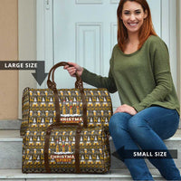 Spirit Beer Christmas Travel Bag Xmas Holiday Patterns - Wonder Print Shop