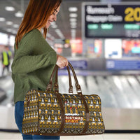 Spirit Beer Christmas Travel Bag Xmas Holiday Patterns - Wonder Print Shop