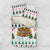 Jordan Christmas Bedding Set with Petra Monastery Snow Christmas Trees and Candy Cane Pattern - Wonder Print Shop