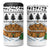 Jordan Christmas 4 in 1 Can Cooler Tumbler with Petra Monastery Snow Christmas Trees and Candy Cane Pattern - Wonder Print Shop